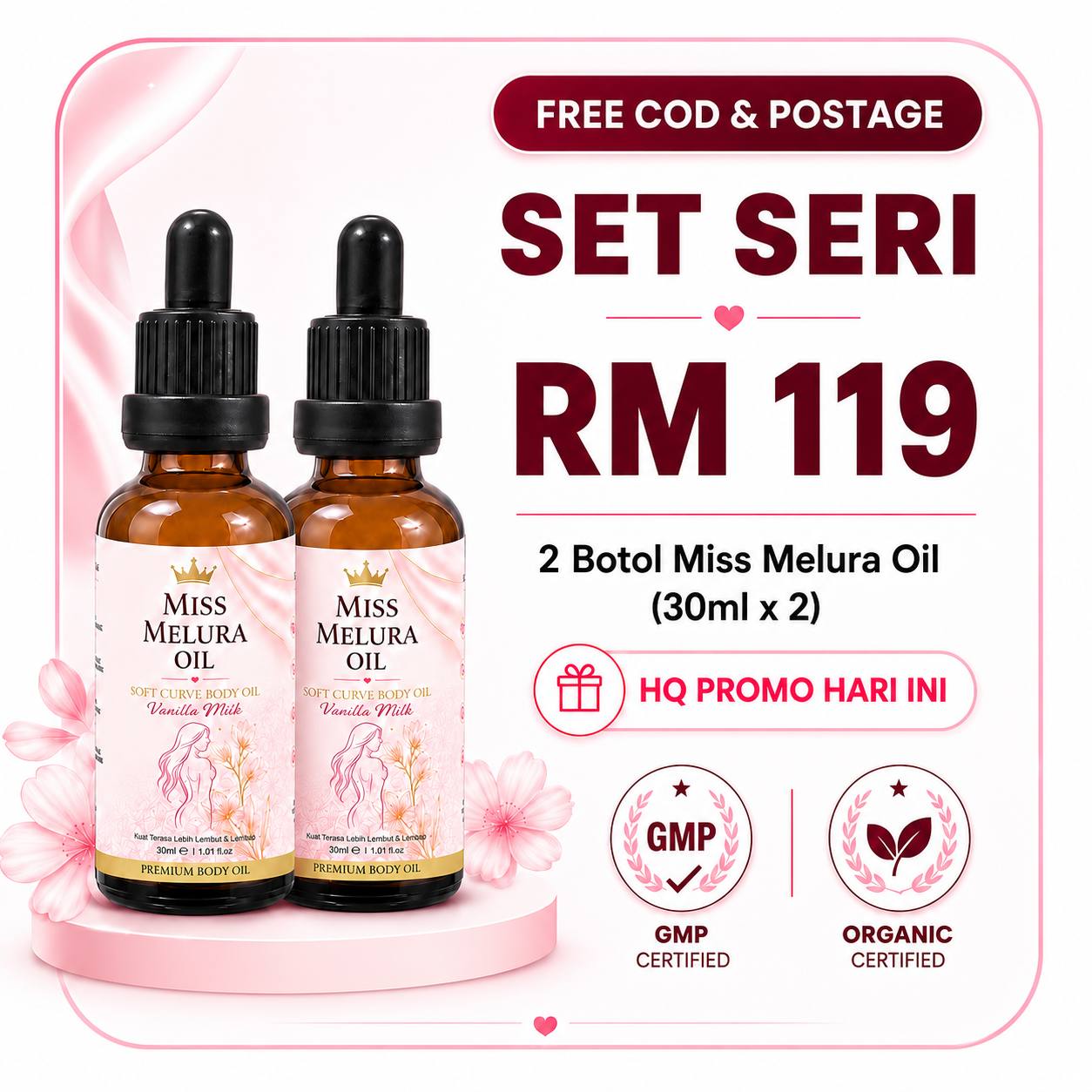 Set Seri 2 botol