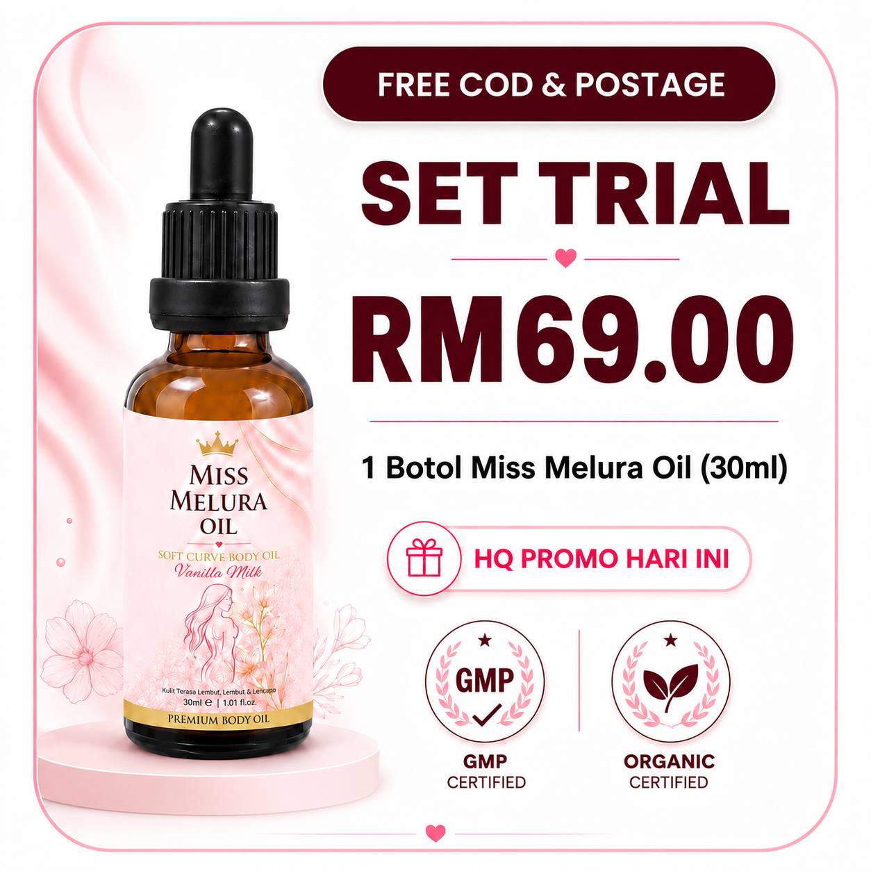 Set Trial 1 botol